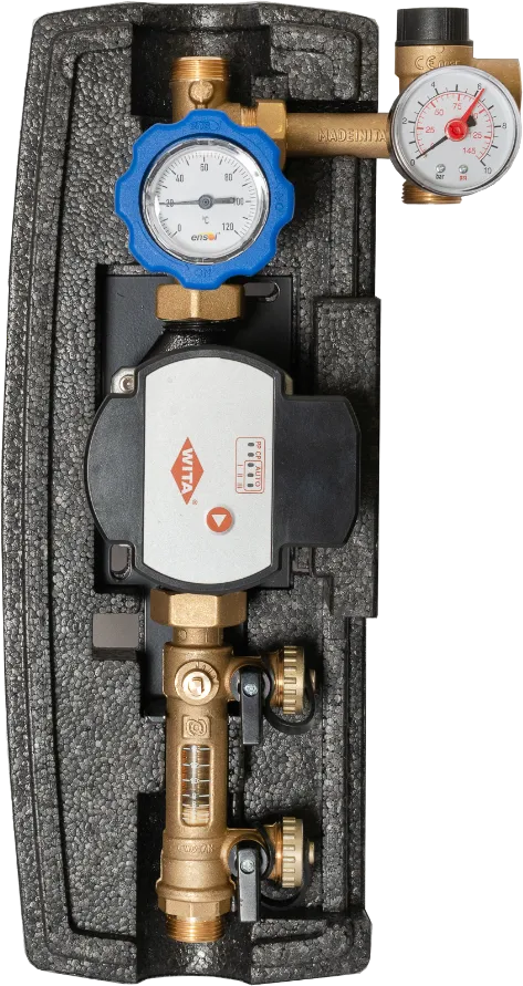 Grupa jednodrogowa z pompą WITA OEM4 15-60 PWM2 – wnętrze